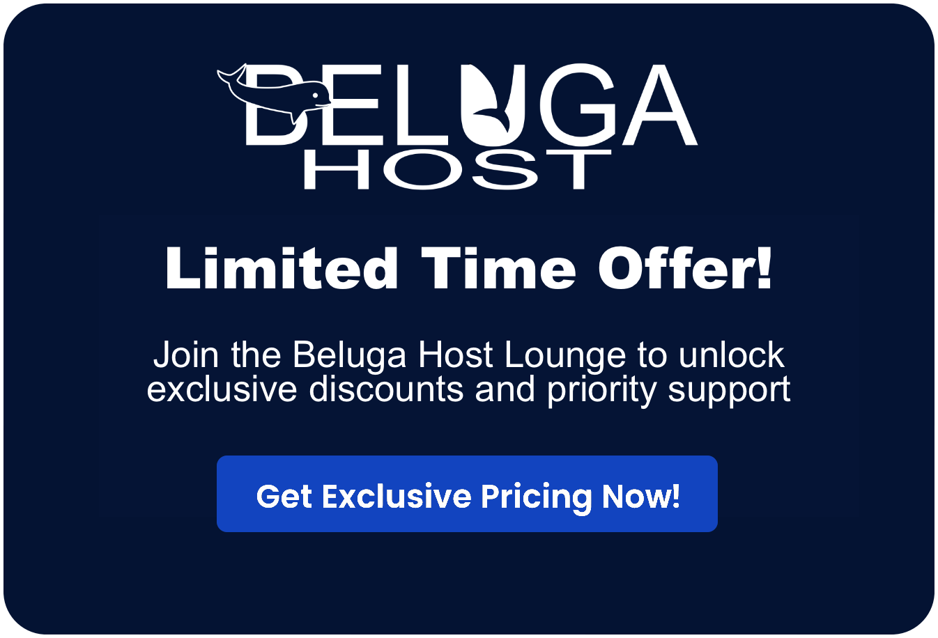 Beluga Host Pop Up